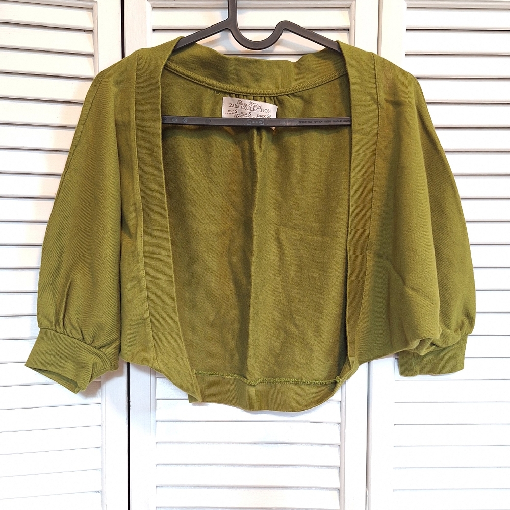 Zara bolero sweater